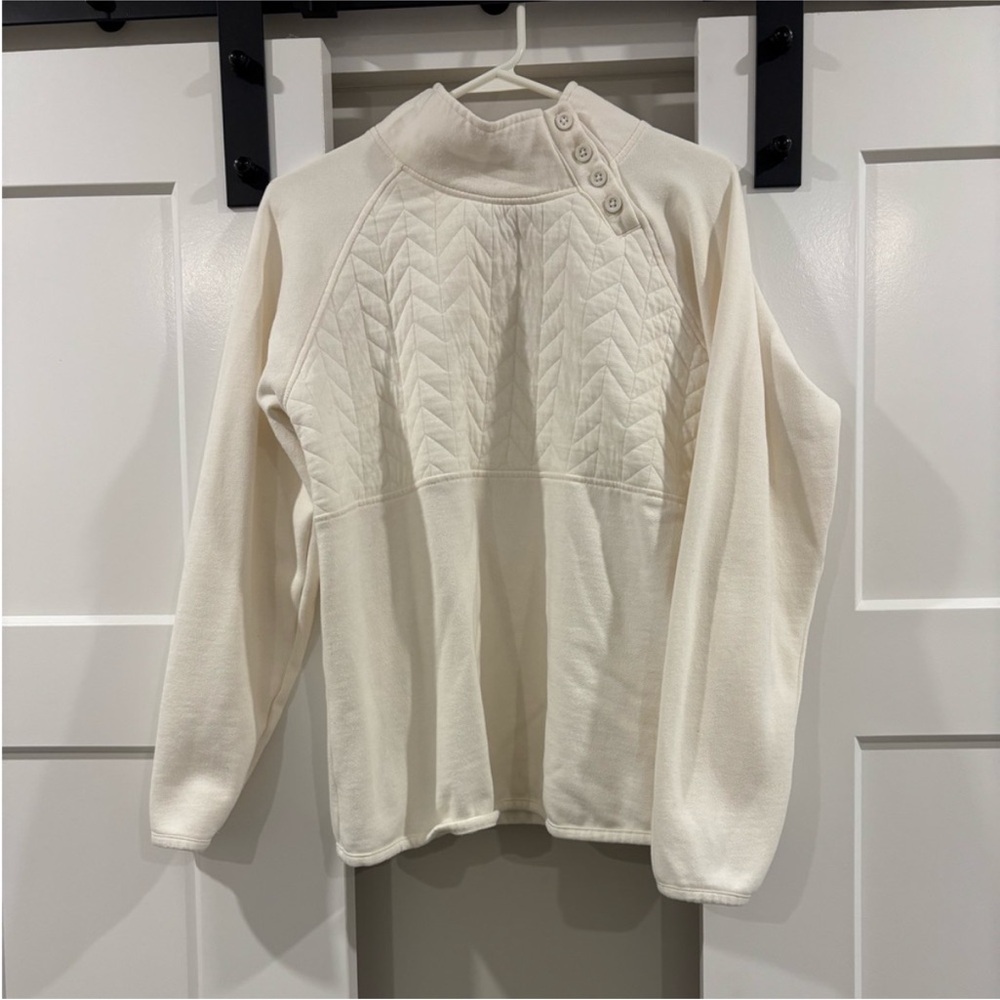 St. John's Bay Classic White Sweater